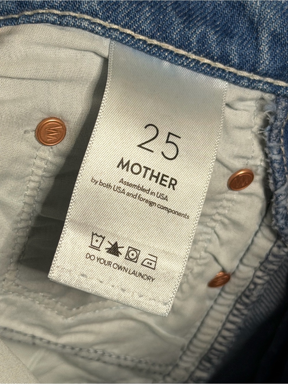MOTHER The Half-Pipe Ankle Cuff Fray Jeans Last Bite - Picture 11 of 11